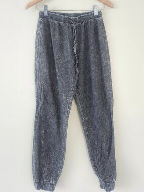 Women's Sparkle & Fade Pant / Distressed Black / Size: S